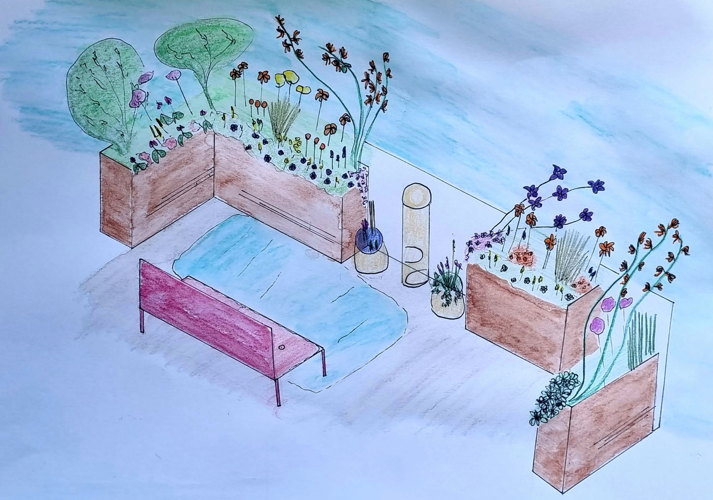 Planung insektenfreundlicher Balkon
