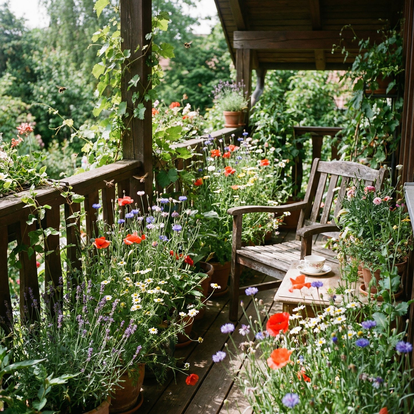 Ruheoase Balkon